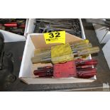 ASSORTED ROUNDED END HEX DRIVERS