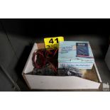 ASSORTED ELECTRICAL FITTINGS AND TOOLS