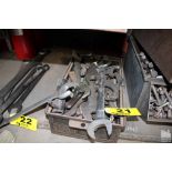 LARGE QTY ASSORTED MACHINE WRENCHES