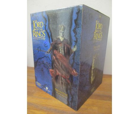 A boxed Lord of The Rings sideshow figure of The King of the Dead 