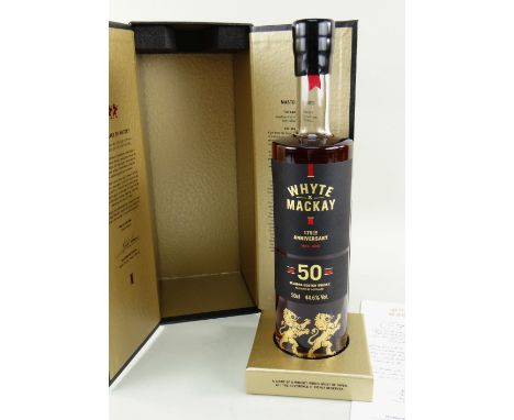 WHYTE &amp; MACKAY 175TH ANNIVERSARY BLENDED SCOTCH WHISKY, aged 50 years, limited edition, one of only 1,750, 50cl, 44.6% vo