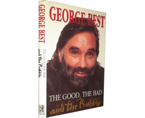 George Best book “The Good, the Bad and The Ugly” multi signed book by Manchester United legends, Sir Matt Busby (manager), B