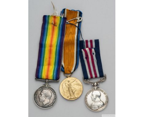 Tom Wilson George V Military Medal for Bravery in the Fieldawarded to 202817 Sjt T. Wilson 5/W. York : R with ribbon and a tw