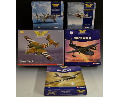 Corgi Aviation Archive  - a 1:72 scale World War II model, North American B-25J Mitchell II, 226 Sqn, RAF,  Swanton Morley, N