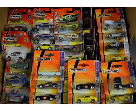 Matchbox Toys - Mattel Wheels, inc Hero City Police car Volkswagen W12, Chevrolet Corvette C6, Ferrari F50 etc others, Dodge 