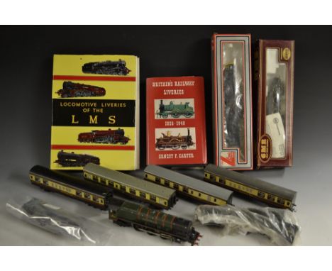 An extensive collection of model railway spares inc Dublo 2-rail Duchess of Montrose locomotive;  others, tenders etc inc LIm