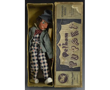 A Pelham puppet, Type SL, original box