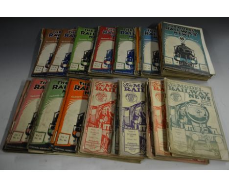 Magazines - The Model Railway News, Clockwork, Steam and Electric, March 1925 to August 1930 (60 issues)