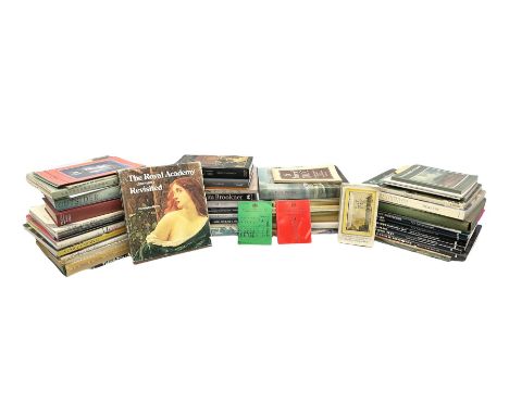 Large collection of fine art and antique reference books, to include Gordon Fleming, The Young Whistler; Sidney C. Hutchison,