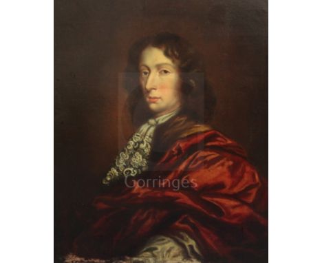 Circle of Sir Peter Lely (1618-80)oil on canvasPortrait of a gentleman30 x 25in.