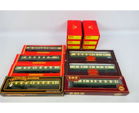 Hornby - Airfix - 2 x OO scale Rolling Stock packs of 3 x BR 5 Plank Wagons # R6712A which appear Mint in Very Good boxes and
