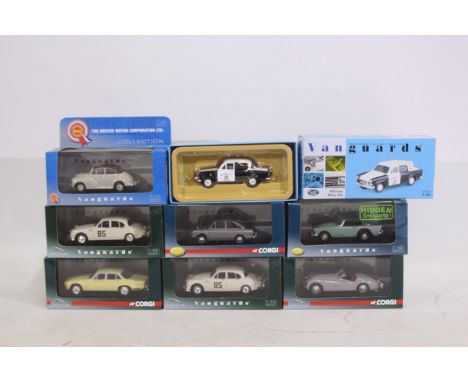 Corgi - Lledo - Vanguards - Eight die-cast model limited edition Vanguards vehicles in 1:43 scale - Lot includes a #VA05905 '