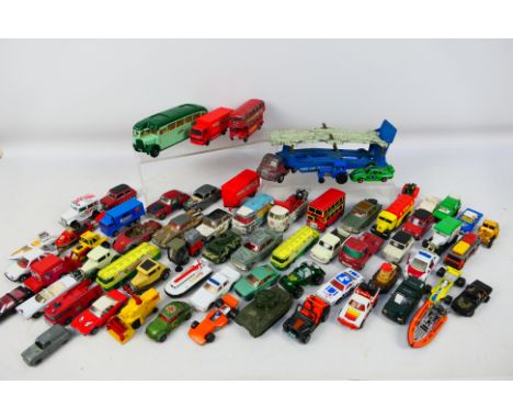 Matchbox - ERTL - Corgi - Maisto - Others - An assortment of over 40 unboxed diecast vehicles to include Carrimore Car Transp