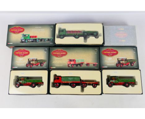 Corgi - Shop Stock - 5 x boxed Corgi Vintage Glory of Steam limited edition die-cast model vehicles - Lot includes 2 x #80203