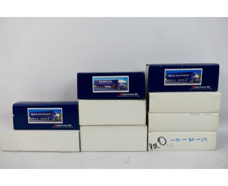 Intertrans - Graham Farish - 8 x boxed truck models in 1:148 scale including limited edition MAN in P&O livery # 512201, MAN 