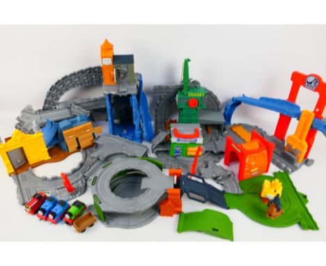 Mattel - Gullane - Thomas the Tank Engine - A collection of unboxed Thomas & Friends Take-n-Plays set comprising of The Great
