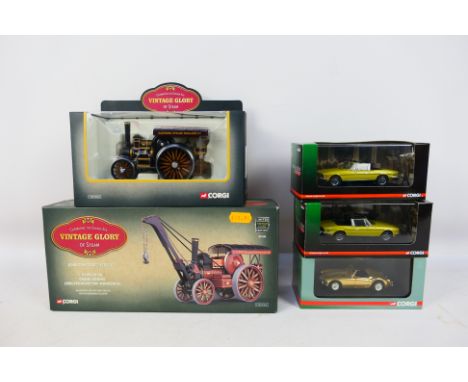 Corgi - Vintage Glory Of Steam - Vanguards - 5 x boxed die-cast Corgi vehicles in 1:50 and 1:43 scales - Lot includes 2 x lim