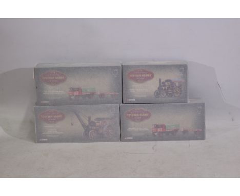 Corgi - Shop Stock - Vintage Glory Of Steam - 4 x boxed limited edition Corgi Vintage Glory Of Steam die-cast vehicles - Lot 