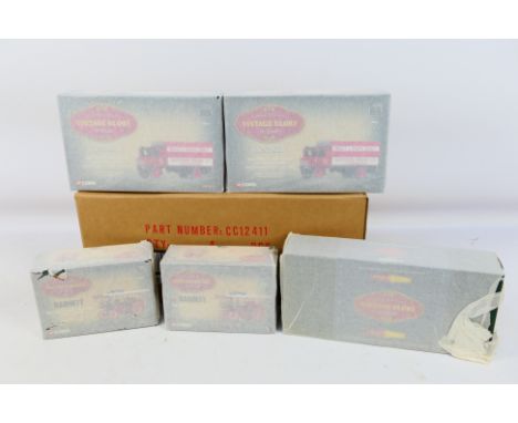 Corgi - Shop Stock - Vintage Glory - 5 x boxed limited edition 1:50 scale Corgi 'Vintage Glory Of Steam' die-cast model vehic