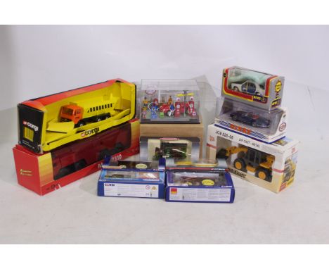 Corgi - Joal - Matchbox - Hongwell - A group of boxed vehicles including Mercedes Benz 300SL # DY033A, Burrell Showmans Engin