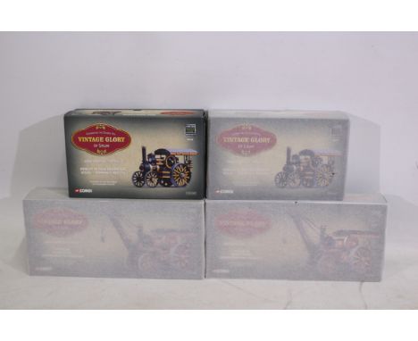 Corgi - Shop Stock - Vintage Glory Of Steam - 4 x boxed limited edition Corgi Vintage Glory Of Steam die-cast vehicles - Lot 