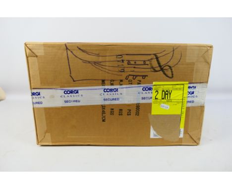 Corgi - Shop Stock - Twelve diecast Corgi Sentinel Platform Wagons With Trailers & Flour Sacks Paul Bros Ltd. 1:50 Scale Pre-