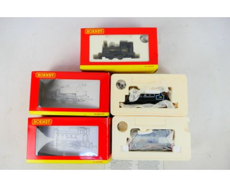 Hornby - Three OO gauge locomotives to include R2783 BR 0-4-0 Diesel Class 06 Shunter Club Loco 06008, R2453A BR 0-4-0ST Pug 