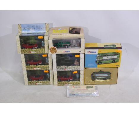 Corgi - 7 x boxed Corgi vehicles/models - Lot includes 4 x Corgi 'Last of The Summer Wine' #CC01601 and 1 x #CC07403 model. A