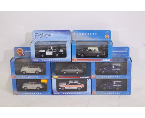 Corgi - Lledo - Vanguards - Eight die-cast model limited edition Vanguards vehicles in 1:43 scale - Lot includes a #VA04006 '