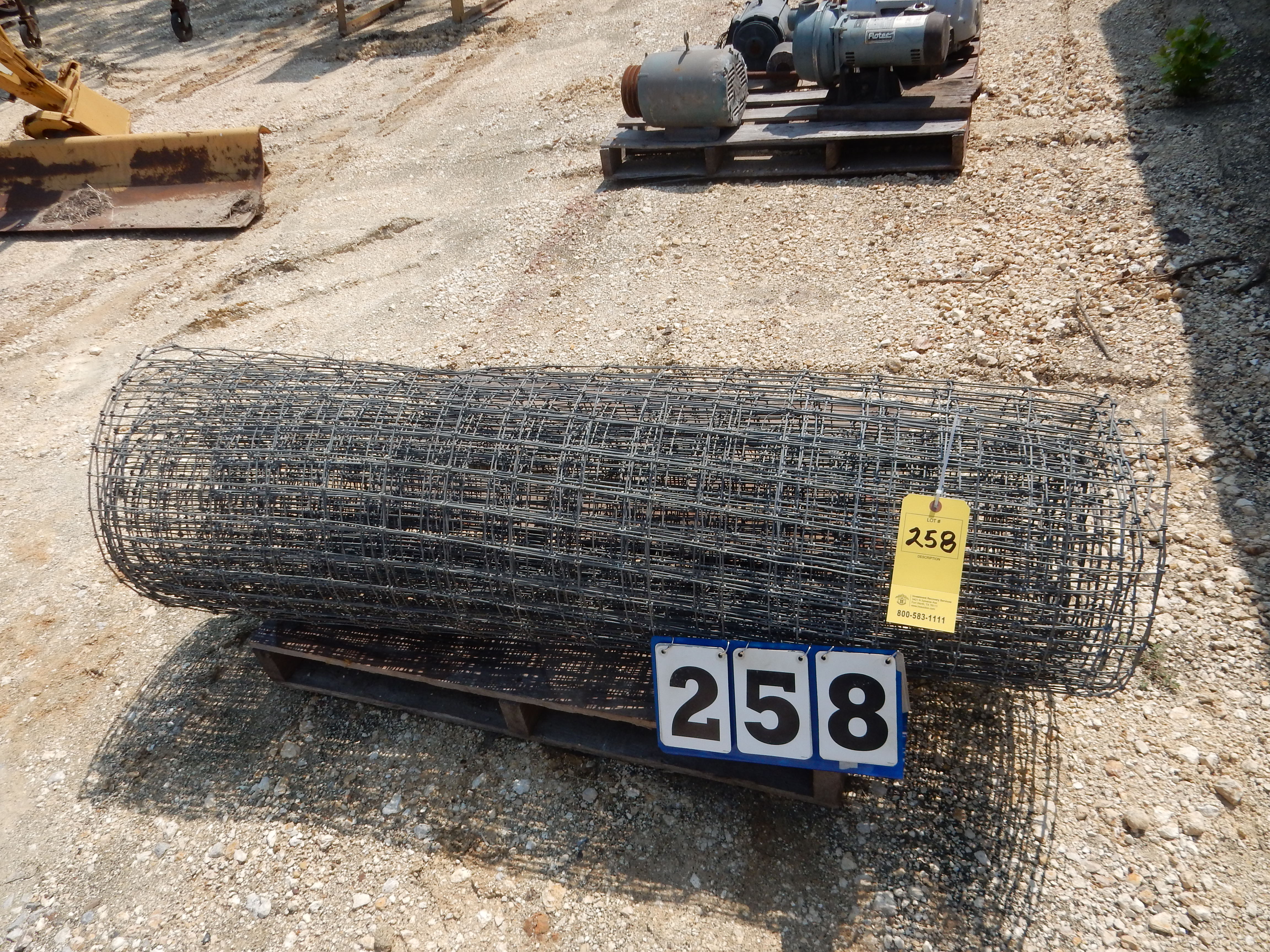 ELECTRIC MOTORS, WIRE, SPREADER BAR