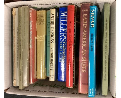 A collection of old silver reference books. Est. £20 - £30.
