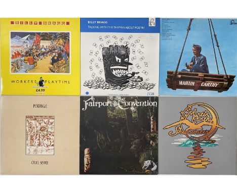 FOLK / ROCK - LP COLLECTION. A collection of around 61 x LPs. Artists/ Titles include Martin Carthy inc Martin Carthy (STL526