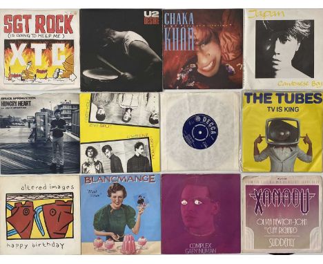 ROCK / POP - 7" COLLECTION. A collection of around 750 x 7". Artists/ Titles include John Mayall - Key To Love, The Tubes - T