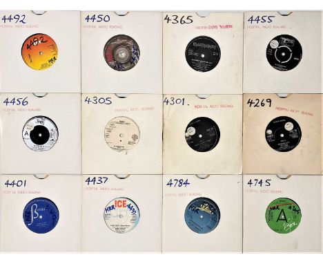 70's / 80's - 7" COLLECTION. A collection of around 310 x 7". Artists include The Clash, Iron Maiden, The Jimi Hendrix Experi