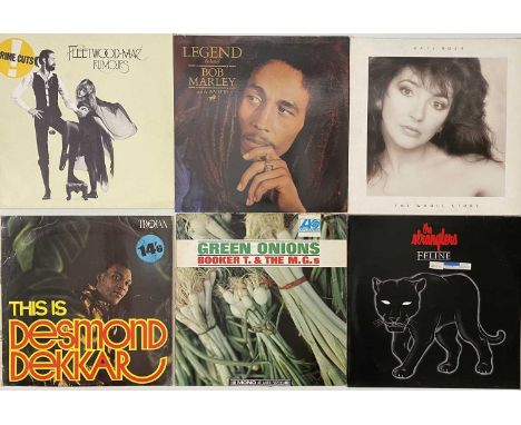 CLASSIC ROCK &amp; POP - LP COLLECTION. A timeless collection of 130 rock and pop LPs, includes a smattering of 12" singles. 