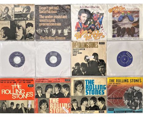 THE ROLLING STONES - DUTCH PRESSINGS - 7" COLLECTION. A collection of around 45 x 7" to include some duplicates. Titles / Cat