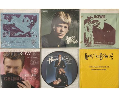 DAVID BOWIE - OVERSEAS/PRIVATE LP COLLECTION. Really smart collection of 19 x overseas/private pressing LPs from Mr Jones. Ti