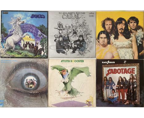 PROG/CLASSIC/PSYCH/BLUES ROCK LPs. Top quality collection of 12 x LPs full of rarities. Titles are The Mothers Of Invention -