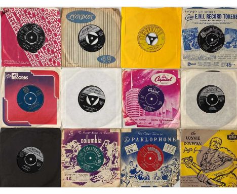 ROCK N ROLL - 7" COLLECTION. An expansive collection of around 350 rock n roll 7" singles. Artists/ titles include Chuck Berr