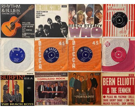 60's - 7" / EP COLLECTION. A top collection of around 82 x 7". Artists/ Titles include Rhythm &amp; Blues Showcase Vol. 1 (NE