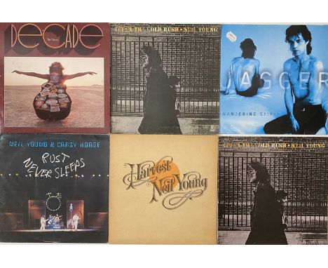 CLASSIC ROCK &amp; POP - LPs. 49 x LPs loaded with the classics. Artists/titles include Mick Jagger - Wandering Spirit (delet