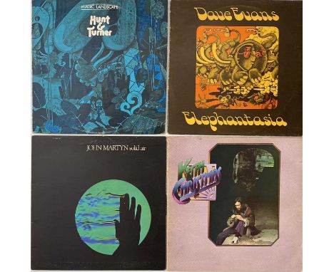 FOLK / FOLK ROCK - LP RARITIES PACK. A classy pack of 4 x LPs. Artists/ Titles include Dave Evans - Elephantasia (VTS-14, VG+
