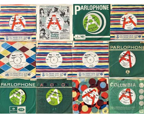 PARLOPHONE &amp; COLUMBIA - 7" DEMOS PACK. A pack of around 18 x 7". Artists/ Titles include Paul Hanford - Memphis Address (