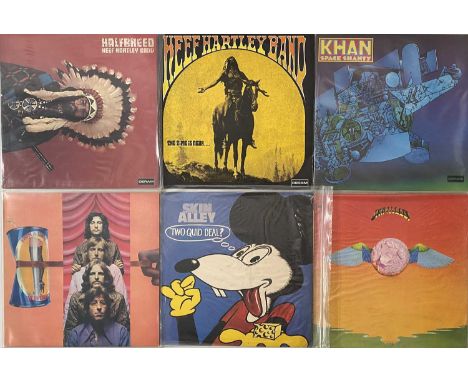 PSYCH/ CLASSIC/ PROG - ROCK LP COLLECTION. An excellent collection of 19 rock LPs. Artists/ titles include Khan - Space Shant