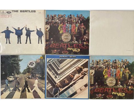 THE BEATLES / ROLLING STONES - LP PACK. A pack of 10 x LPs. Artists / Titles include The Beatles inc. The White Album (PMC706