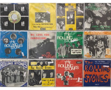 THE ROLLING STONES / RELATED - 7" COLLECTION. A collection of 27 x 7" to include many EU pressings. Titles include The Last T