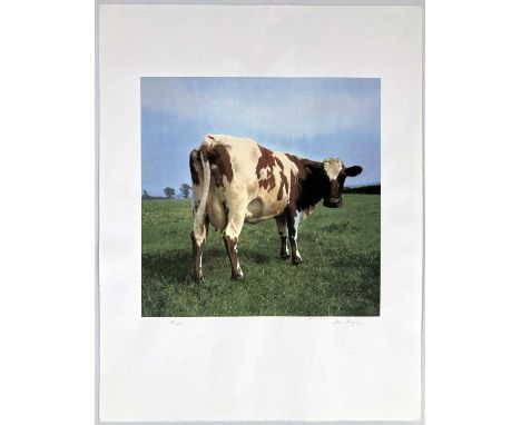 A signed, limited edition (89/295) high-quality fine art print of an image by Storm Thorgerson and used for Pink Floyd - Atom