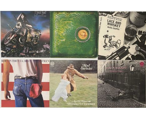 ROCK - LP COLLECTION. Lets get rockin' with this collection of around 65 x LPs to include a smattering of prog. Artists/ Titl