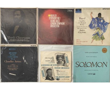 CLASSICAL - LP SELECTION (WITH CLUYTENS SAX 2477). Lovely bundle of 9 x LPs to include Andre Cluytens - Ravel Complete Orches