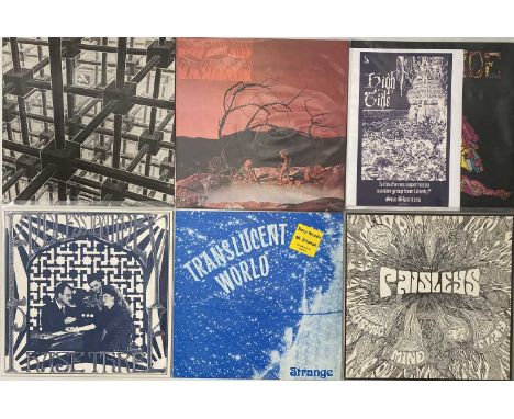 PSYCHO LABEL - MODERN PSYCH LPs. A quality selection of 17 modern psych LPs, all released on the Psycho label. Artists/ title
